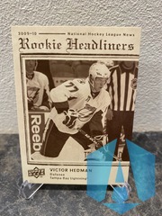 2009-10 Upper Deck Rookie Headliners Victor Hedman #RH29